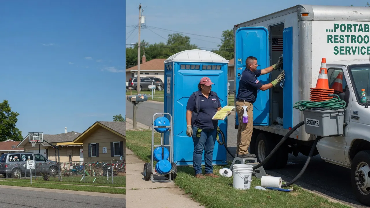 Portable Toilet Rental in Hanover, IL near me